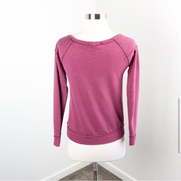 Rewind cranberry studded sweater - Picture 4 of 7